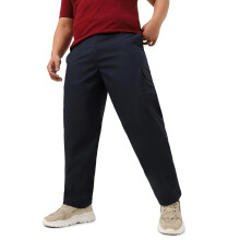 Urbano Plus Heren Navy Blauw Regular Fit Cargo Chino Broek Met 6 Zakjes (Pluschicargoregp-01-Navy-42)
