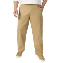 Urbano Plus Chinos Pour Hommes Kaki En Coton Regular Fit Stretch (Pluschinoregp-Khaki-38)