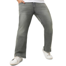 Urbano Plus Ανδρικό Σκούρο Γκρι Bootcut Jeans Stretchable (Plusbootjeanwhskp-Dgrey-36)