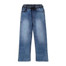 Urbano Juniors Pojkar Blå Baggy Fit Denim Jogger Jeans Stretch (Junjoglspulltwlboy-Mblue-7-8)