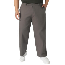 Urbano Plus Heren Donkergrijze Loose Baggy Fit Chino Broek Non-Stretchable (Pluschinoloosep-Dgrey-36)
