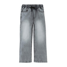 Jeans Jogger Denim Grigio Largo per Ragazzi Urbano Juniors (Junjoglspulltwlboy-Mgrey-8-9)