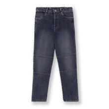 Urbano Juniors Pojkar Mörkblå Lös Baggy Jeans Stretchable (Junjeanlscnstwlboy-Dblue-4-5)