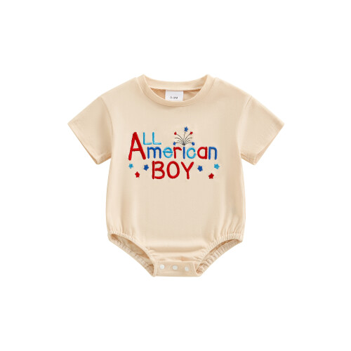 (6-12 Months, Apricot) Combinaison bébé garçon pour tout-petits
