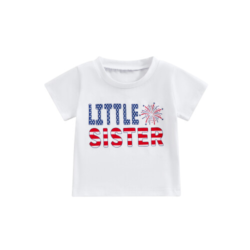(3-4 Years, Litter Sister) Παιδικά μπλουζάκια για κοντομάνικα νηπίων