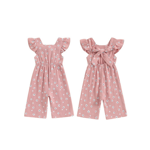 (3-4 Years, Pink) Zomer romper voor Leuke kleding. 1