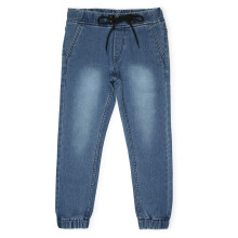 Urbano Juniors Drengs Lyseblå Slim Fit Jogger Jeans Stretch (Junhpsjogdbluthrboy-Lblue-4-5)