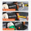 Bench Grinder, Electric Double Wheel Sharpener with Variable Speed for Polishing and Rust Removal EU Plug 4