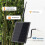 Solar-Powered Kit for Dev-Board Waterproof Enclosure for Meshtastic/MeshCore with Mesh Node T114 and GPS Module 915Mhz 3