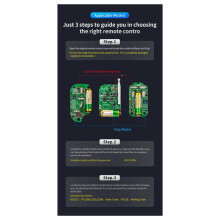 Duplicatore di Telecomando Clone 433 MHz con Apprendimento 4 Canali per Chiave Auto, Porta Garage, Apricancello, Telecomando Universale A 4 Pulsanti B
