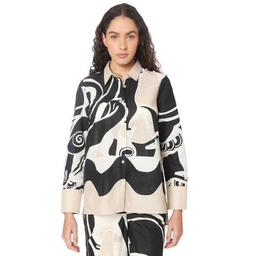 Vero Moda Dames Regular Fit Off White Shirt