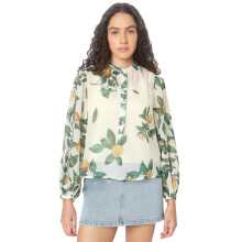 Vero Moda Dames Off White Regular Fit Top