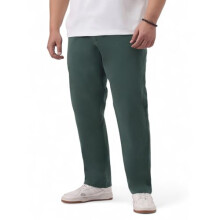 Urbano Plus Mænds Teal Grøn Bomuld Regular Fit Casual Chinos Bukser Stretch (Pluschinoregp-Tealgrn-40)