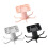 3pcs Adhesive Wall Hooks 360 Rotatable Design No Drill Space Saving Kitchen and Bathroom Organizer 1