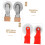 Screen  Tool Kit for Window Screen Replacement, Aluminum Alloy Roller Hook Set for DIY Home Improvement 3