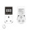 Thermostat Socket with Sensor,Temperature Controller Socket Outlet Lcd Screen Heating Cooling Temperature  UK Plug 6