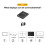 HD Video Player 4K High Resolution  Streaming Media Player for HD Multimedia Interface AV USB Storage Cards EU 3