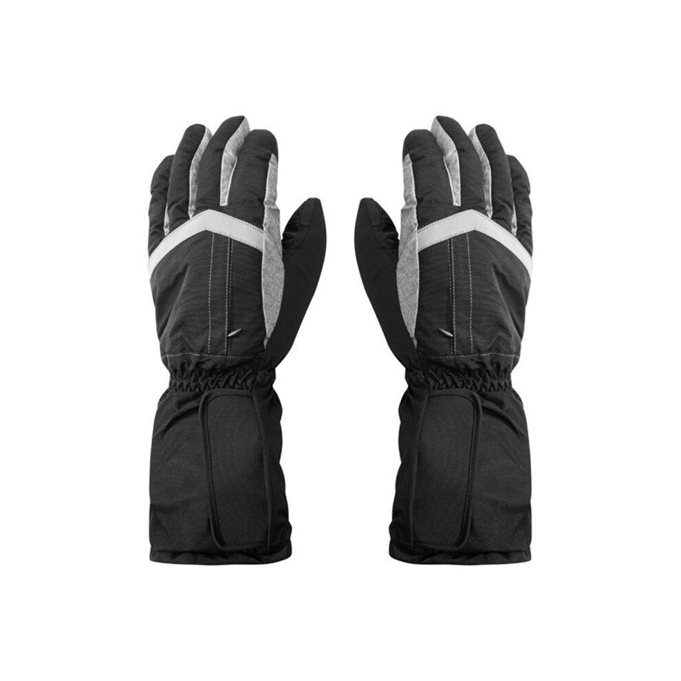 Electric Heated Gloves Waterproof Touchscreen, Automatic Thermostat Winter Gloves For Motorcycle Riding Outdoor Activities (Medium) 9092120376876