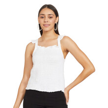 Vero Moda Regular Fit Top (280821902_Sneeuw Wit_S)