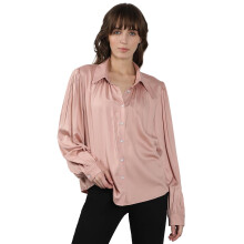 Camisa Vero Moda Feminina em Viscose Rosa