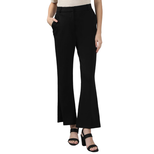 Vero Moda Kvinders Bootcut Bukser Jet Sort