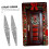 2pcs Heavy Duty Gate Strap Hinges for Barn Doors Outdoor Rustproof Galvanized Iron with Mounting Screws 4