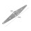 2pcs Heavy Duty Gate Strap Hinges for Barn Doors Outdoor Rustproof Galvanized Iron with Mounting Screws 5
