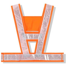 Reflective Safety Vest with 360 Visibility, Lightweight Breathable Fabric, Adjustable Fit for Running and Cycling (Color A, One Size)