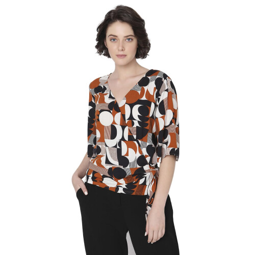 Vero Moda Regular Top (10299089_Sudan Brown_S)
