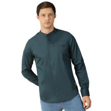 Camisas de Manga Longa Thomas Scott 100% Algodão para Homem_CCSH027_Verde_G