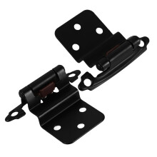 2pcs Soft Close Cabinet Hinges for Kitchen Cupboard Doors, Durable Metal Design, Smooth Quiet Closing