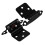 2pcs Soft Close Cabinet Hinges for Kitchen Cupboard Doors, Durable Metal Design, Smooth Quiet Closing 1