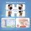 Face Mask Bracket with Ear Loop Hooks, 3D Mask Support Frame for Extra Breathing Space and Lipstick Protection, 3 Pack 4