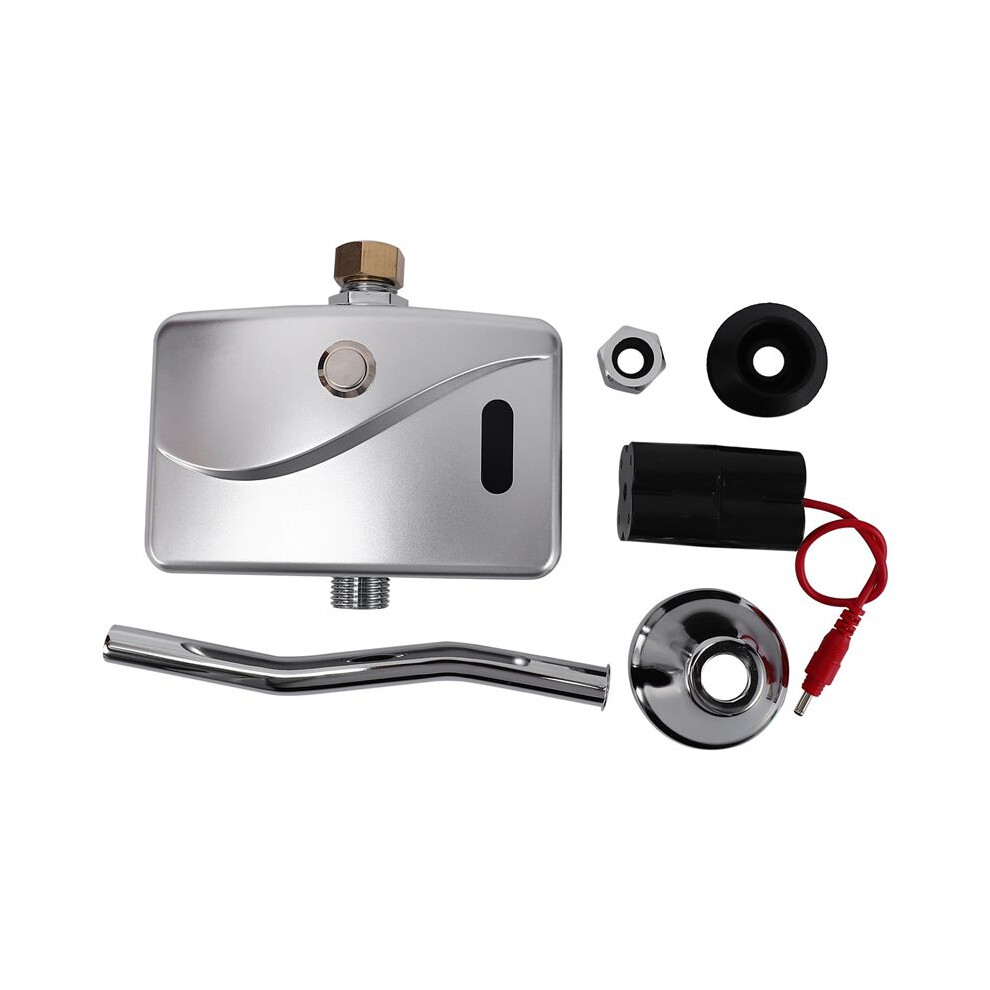 Automatic Electric Urinal Flush Valve Sensor&Manual 2 Function Exposed Wall Mount Dc6v Urine Flushing 6033241053867