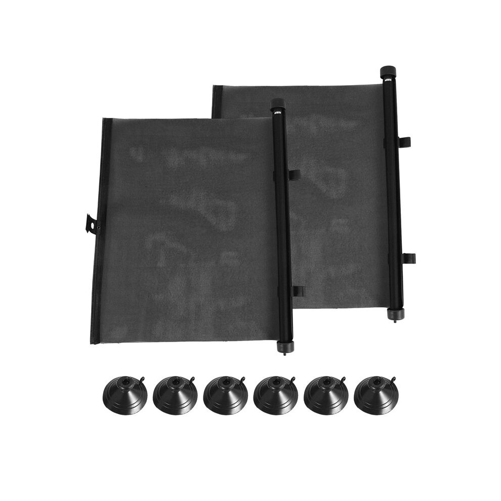2Pcs 40X45cm Sun Protection Car Retractable Car Sun Shade Side Sunproof Car Cover Sunshade Window Cover Curtain 6031598866239