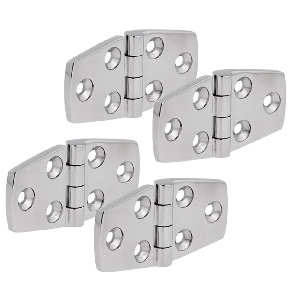4 Pcs 316 Stainless Steel Marine Door Hinge Heavy Duty Corrosionresistant Mirror Polished For Boat Yacht 9330225222521