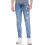 Indian Garage Co Ανδρικά Slim Fit Τζιν Μπλε Μεσαίου Ύψους 1