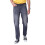 Indian Garage Co Ανδρικά Slim Fit Γκρι Τζιν Mid-Rise 1