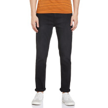 Indian Garage Co Ανδρικές Τζιν Slim Fit Μαύρα