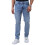 The Indian Garage Co Ανδρικά Τζιν Slim Fit Μπλε 1