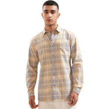 Camisa de Manga Longa Regular Fit para Homem Ketch Khsh001891 Multicolor L