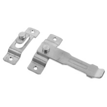 90 Degree Stainless Steel Door Latch, Easy Install Barn Door Privacy Lock for Bathroom and Home