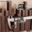 Solid Wood Wall Mounted Coat Rack with Foldable Piano Key Hooks, SpaceSaving Modern Design, Black 65cm 5