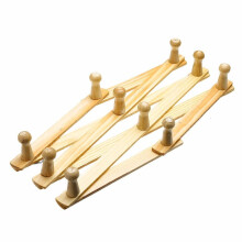 Wall Mounted Coat Rack Expandable Clothes Hanger SpaceSaving Design for Entryway Bedroom Kitchen