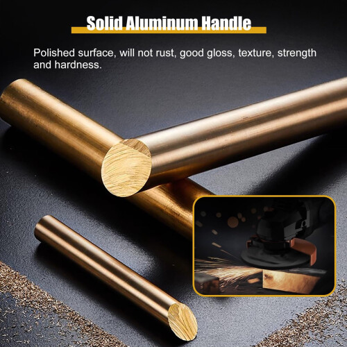 Modern Door Pull Handle Black Gold Heavy Duty Aluminum Front Entry Set TwoSided Flat Bar 40cm 2