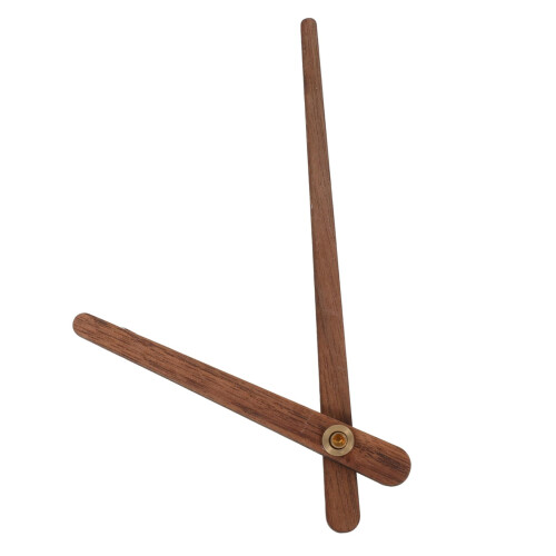 Wooden Clock Hands Replacement Set, Lightweight Durable Design for DIY Wall Clock