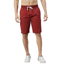Thomas Scott Ανδρικά Σορτς Slim Fit Κρασί