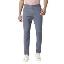 Calças Thomas Scott Masculinas Ajustadas em Denim Azul
