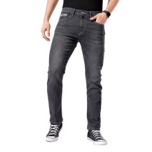 The Indian Garage Co Herr Slim Fit Grå Stretchjeans Mid-Rise