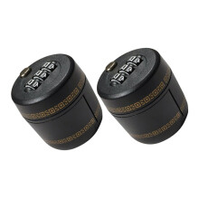 2pcs Wine Bottle Lock Stopper with ThreeDigit Combination Leakproof Vacuum Seal for Secure Storage